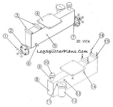 Log Splitter Fabrication Plans